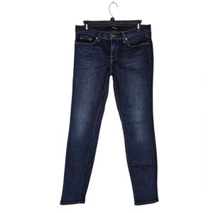 J Brand Skinny Leg Mid Rise Dark Blue Jeans‎ 27 Preowned